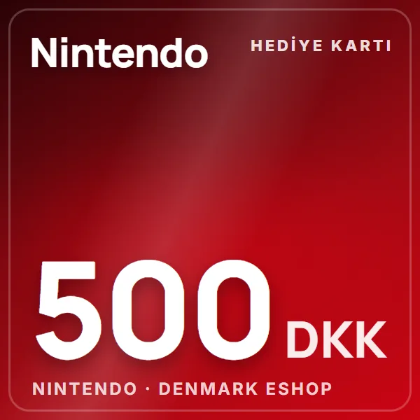 Nintendo Denmark eShop 500 DKK görseli