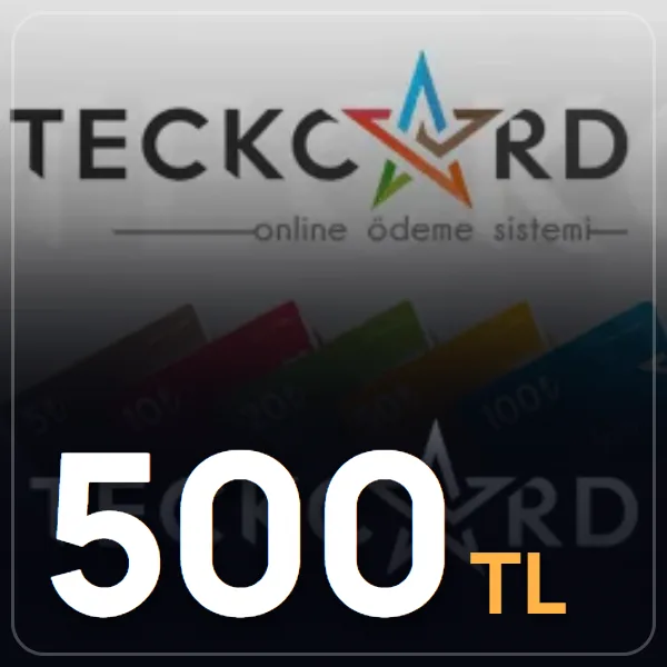 Teckcard 500 TL Card görseli