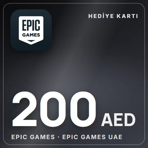 Epic Games UAE 200 AED görseli
