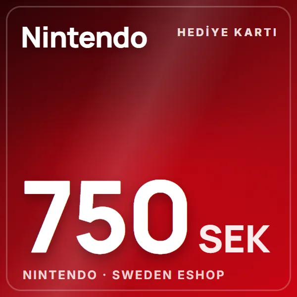 Nintendo Sweden eShop 750 SEK görseli