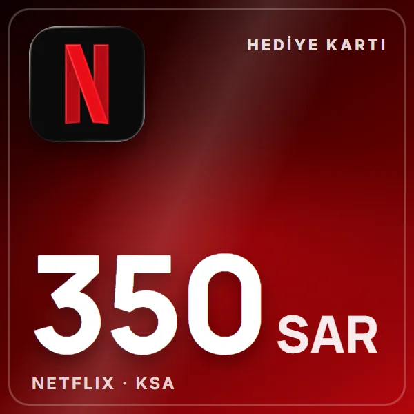 Netflix KSA 350 SAR görseli