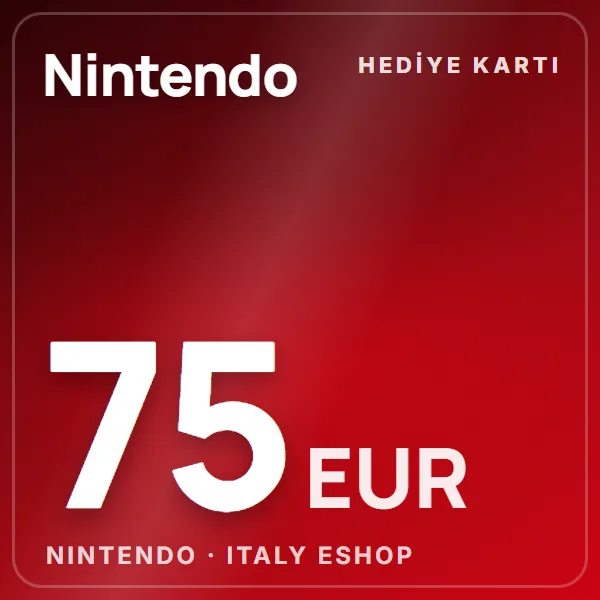 Nintendo Italy eShop 75 EUR görseli