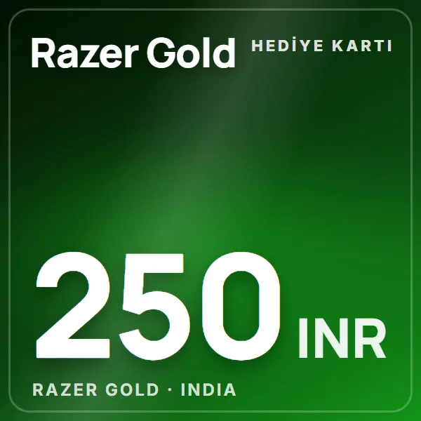 Razer Gold India 250 INR görseli