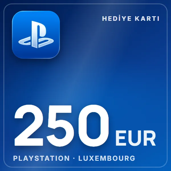 PSN Card Luxembourg 250 EUR görseli