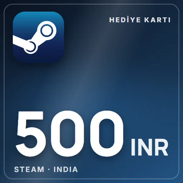Steam India 500 INR görseli