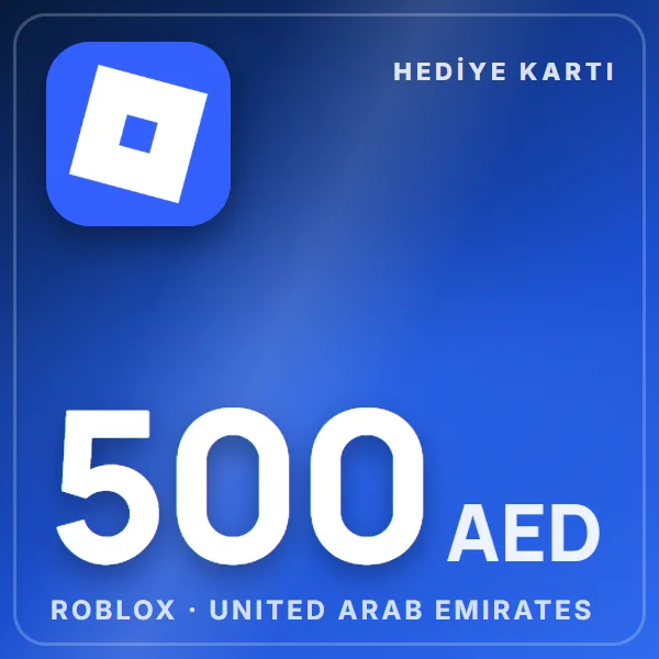 Roblox United Arab Emirates 500 AED görseli