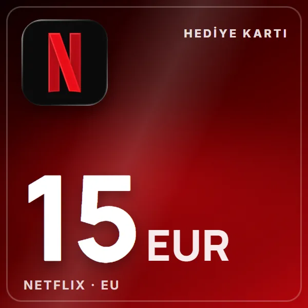 Netflix EU 15 EUR görseli