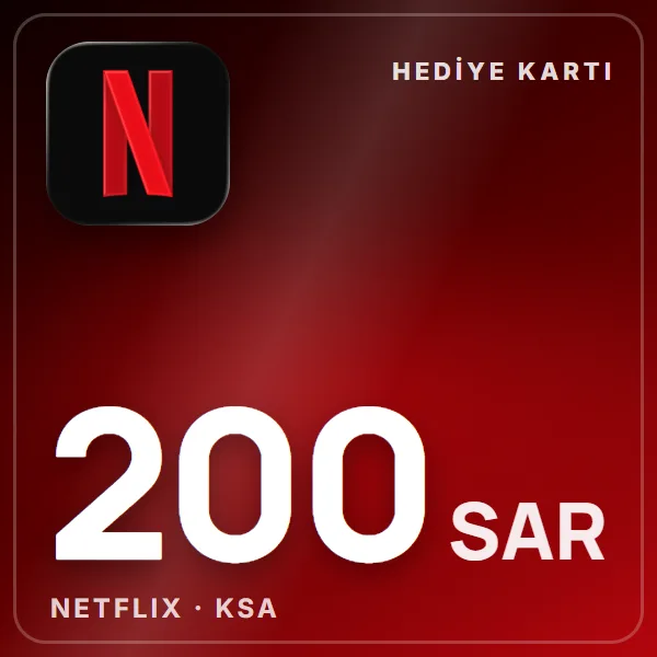 Netflix KSA 200 SAR görseli