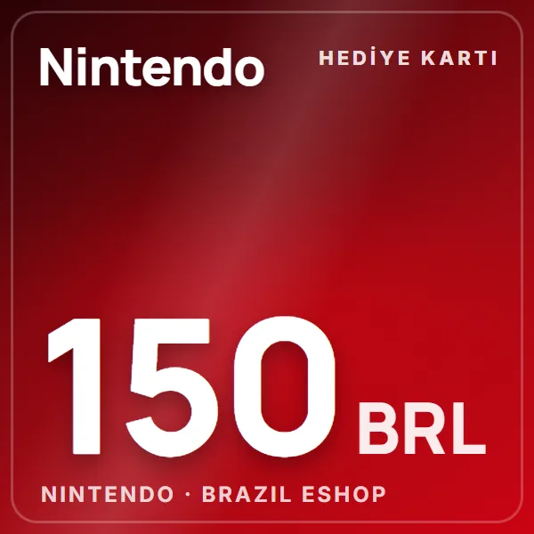 Nintendo Brazil eShop 150 BRL görseli