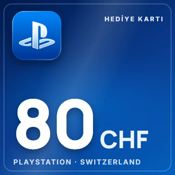 PSN Card Switzerland 80 CHF görseli