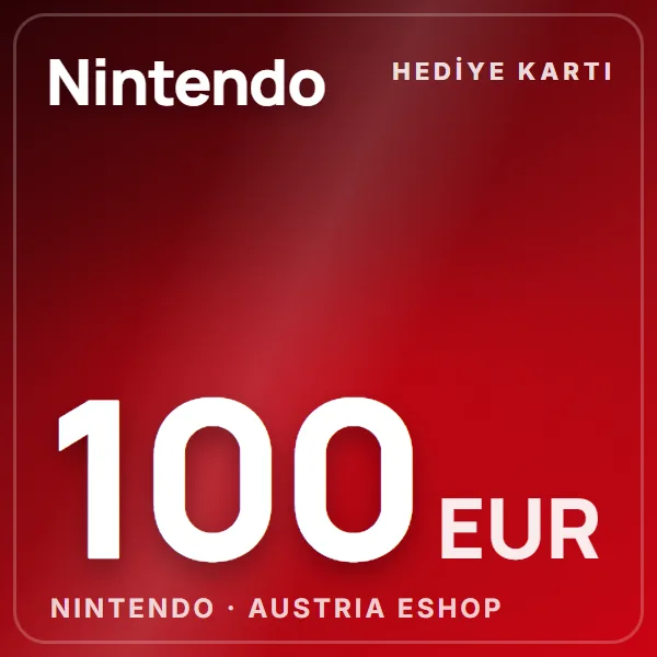 Nintendo Austria eShop 100 EUR görseli