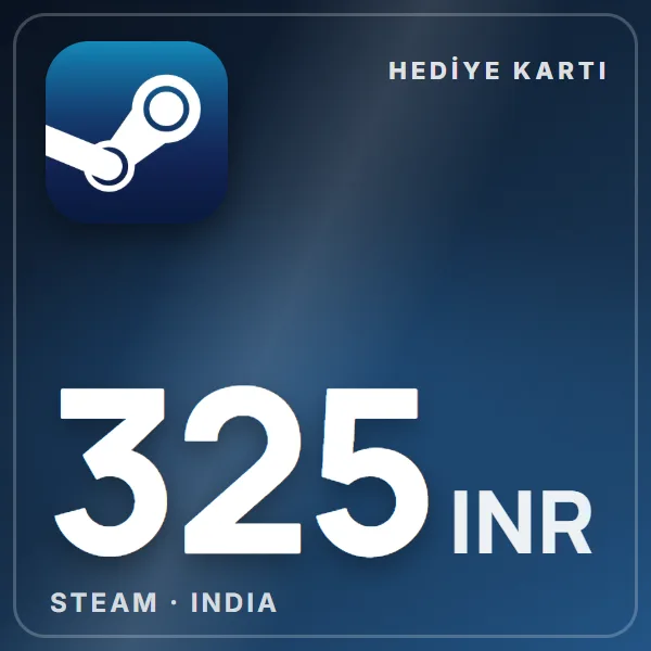Steam India 325 INR görseli