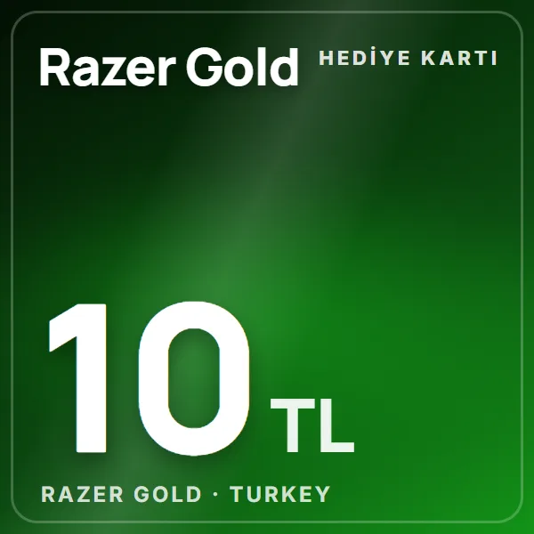Razer Gold Turkey 10 TL görseli