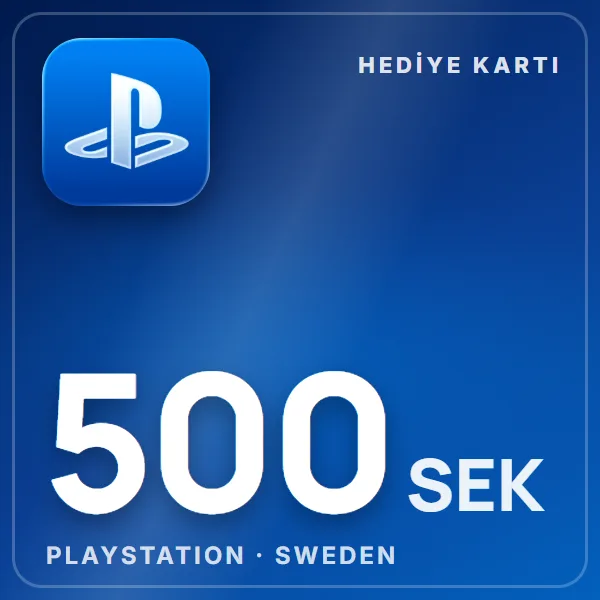 PSN Card Sweden 500 SEK görseli