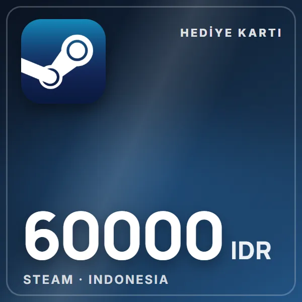 Steam Indonesia 60000 IDR görseli