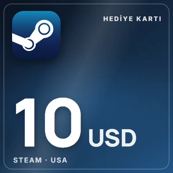 Steam USA 10 USD görseli