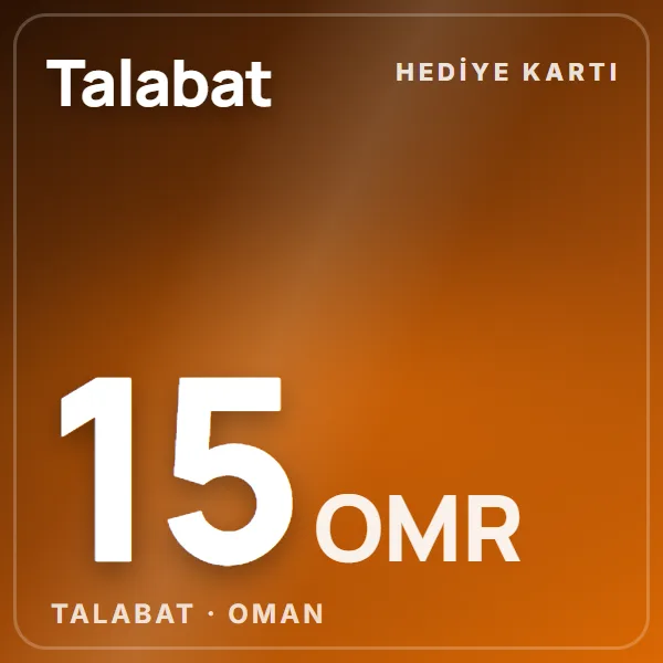 Talabat Oman 15 OMR görseli
