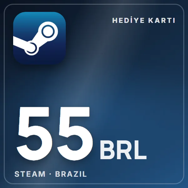 Steam Brazil 55 BRL görseli