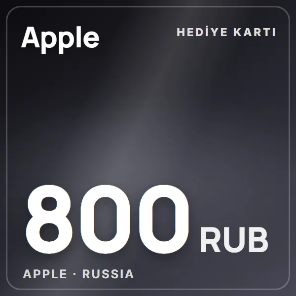Apple Russia 800 RUB görseli