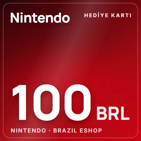 Nintendo Brazil eShop 100 BRL görseli