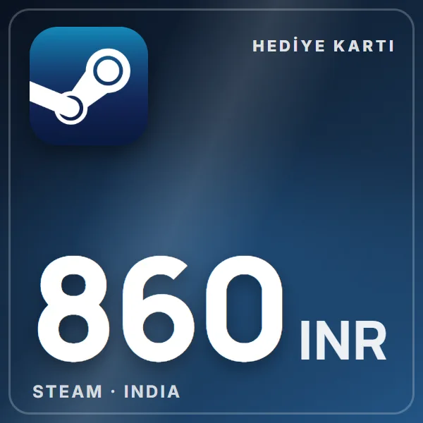 Steam India 860 INR görseli