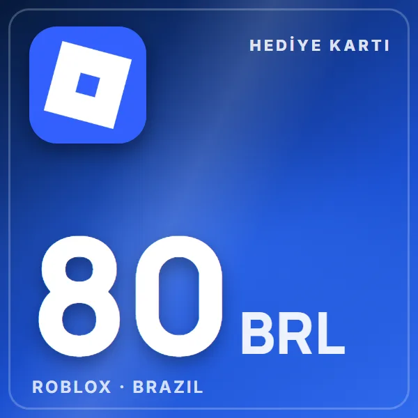 Roblox Brazil 80 BRL görseli