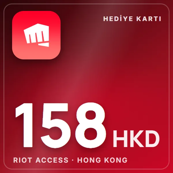 Riot Access Hong Kong 158 HKD görseli