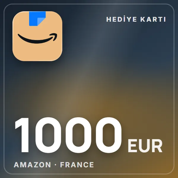 Amazon France 1000 EUR görseli