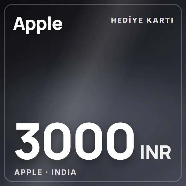 Apple India 3000 INR görseli
