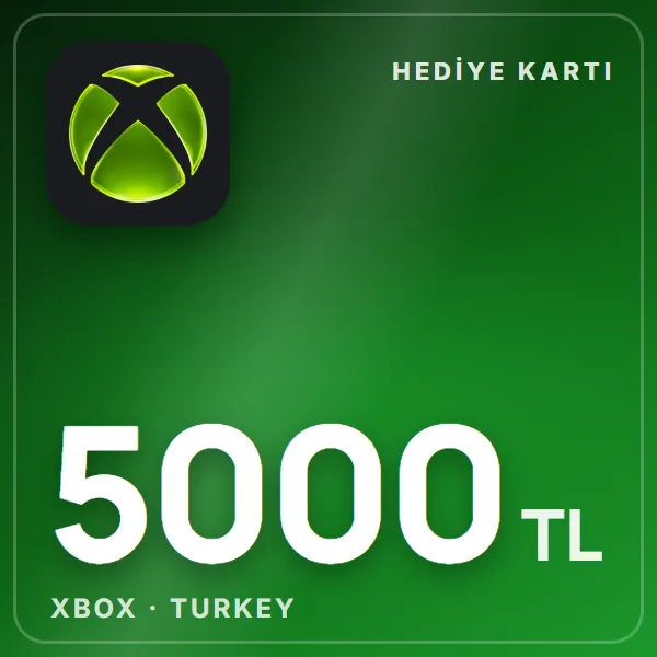 Xbox Turkey 5000 TL görseli