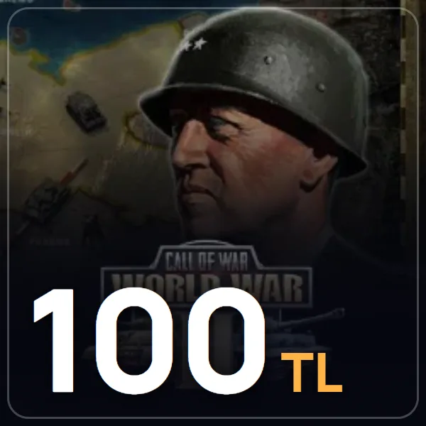 Call of War 100 TL Teckcard görseli