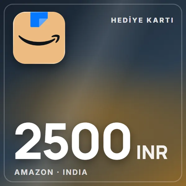 Amazon India 2500 INR görseli