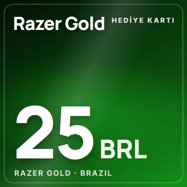 Razer Gold Brazil 25 BRL görseli