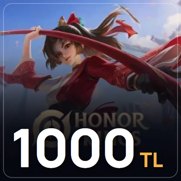 Honor of Kings 1000 TL Google Play görseli