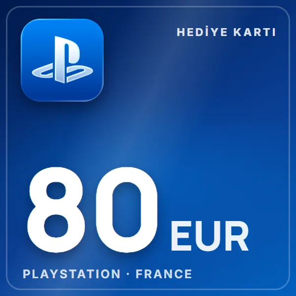 PSN Card France 80 EUR görseli