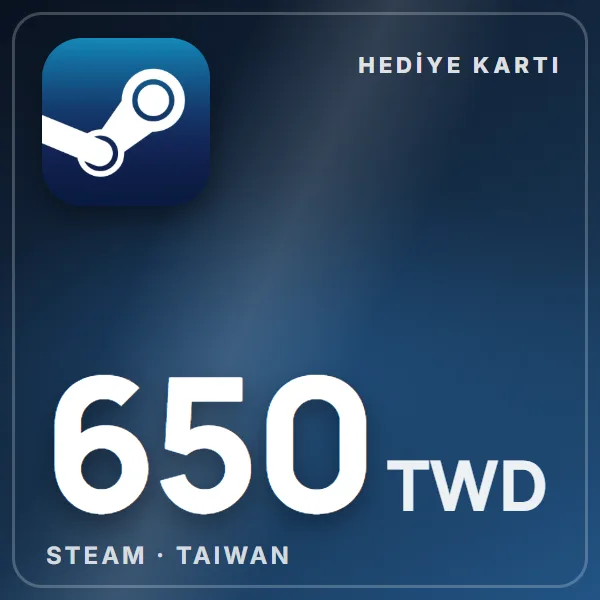 Steam Taiwan 650 TWD görseli