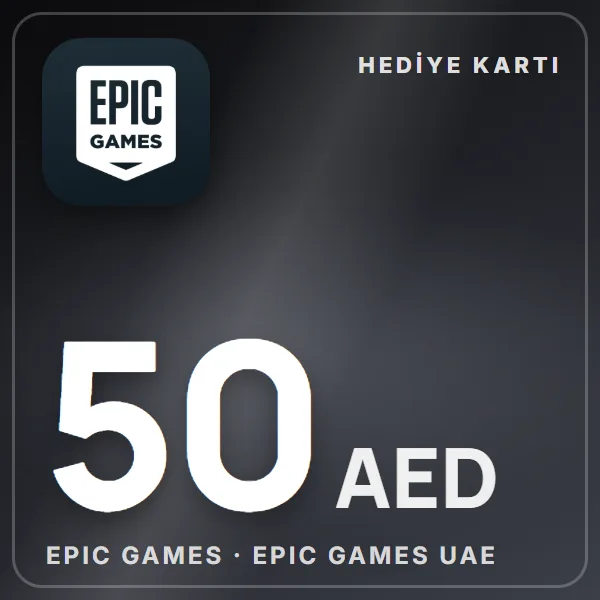 Epic Games UAE 50 AED görseli