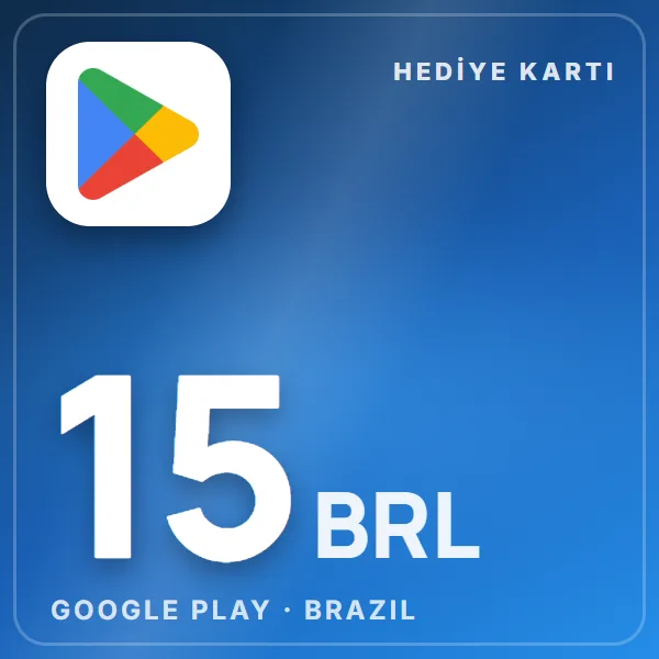 Google Play Brazil 15 BRL görseli