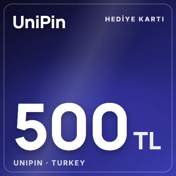 Unipin Turkey 500 TL görseli