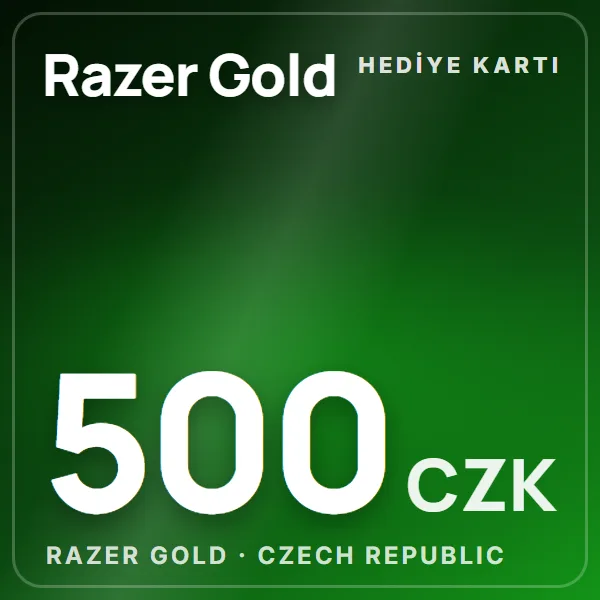 Razer Gold Czech Republic 500 CZK görseli