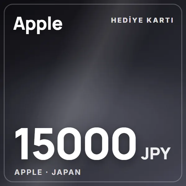 Apple Japan 15000 JPY görseli