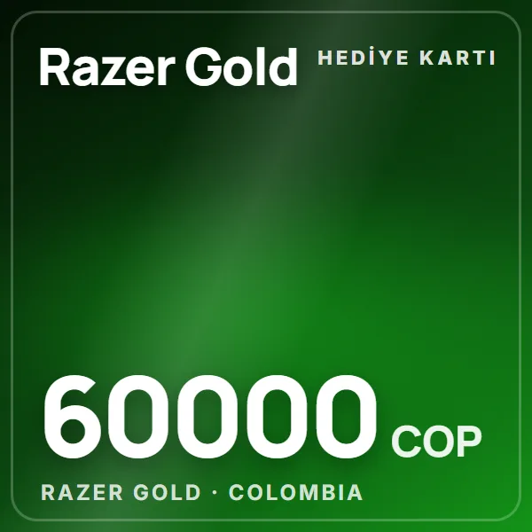 Razer Gold Colombia 60000 COP görseli