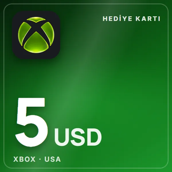 Xbox USA 5 USD görseli