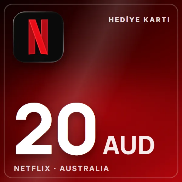 Netflix Australia 20 AUD görseli