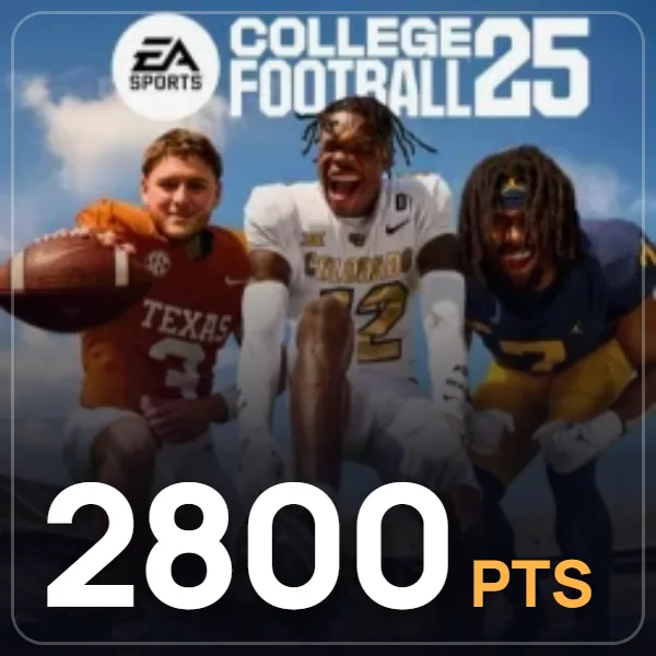 College Football 25 2800 Points görseli