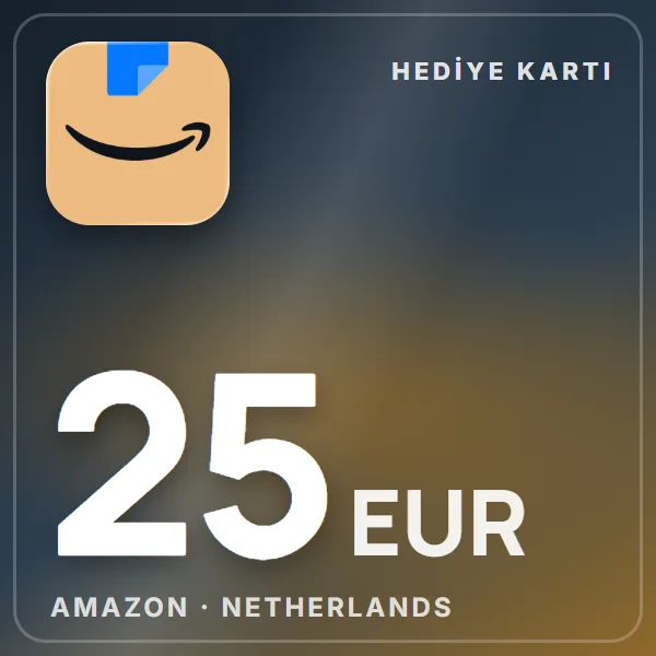 Amazon Netherlands 25 EUR görseli