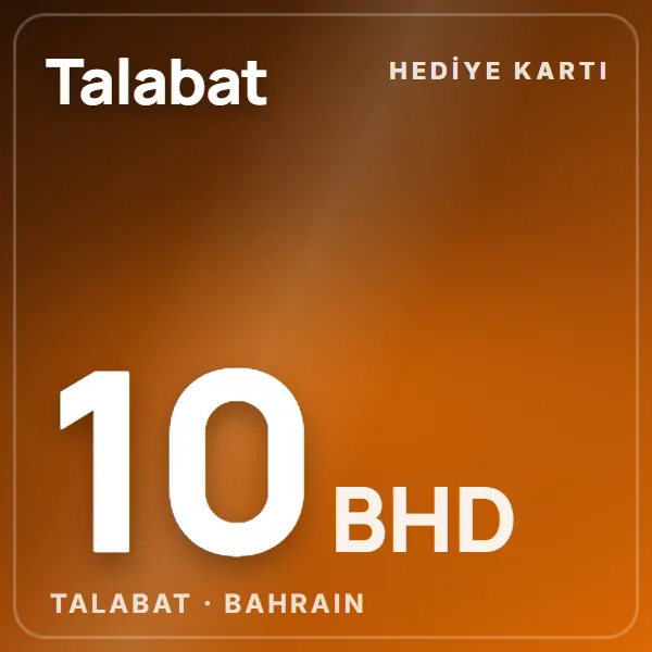 Talabat Bahrain 10 BHD görseli