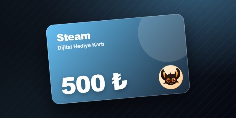 Steam Cüzdan Kodu 500 TL görseli