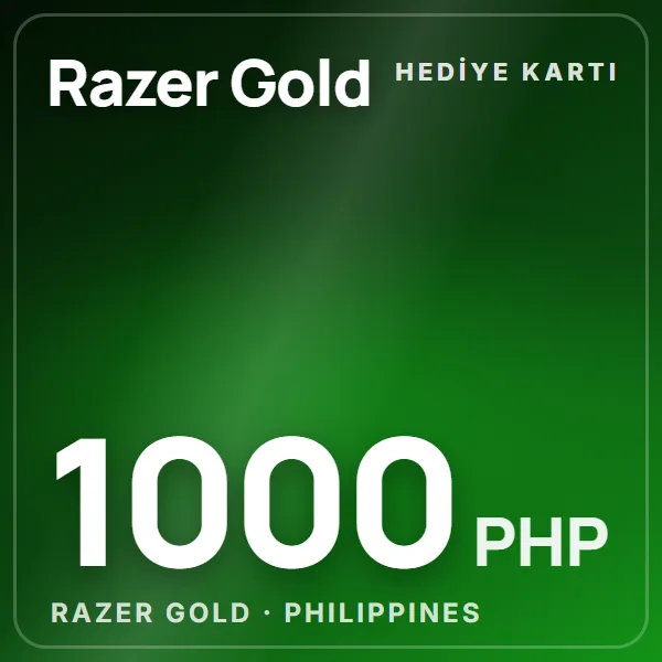 Razer Gold Philippines 1000 PHP görseli