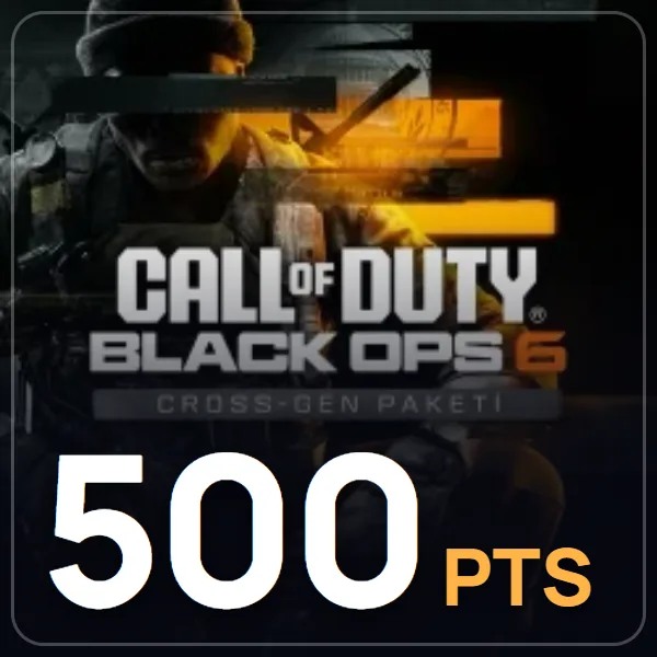 Call of Duty Points 500 CP - Call of Duty Black Ops 6 görseli